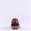 Another Trend Iconic II Gumsole Trainer - Black Leopard Pink